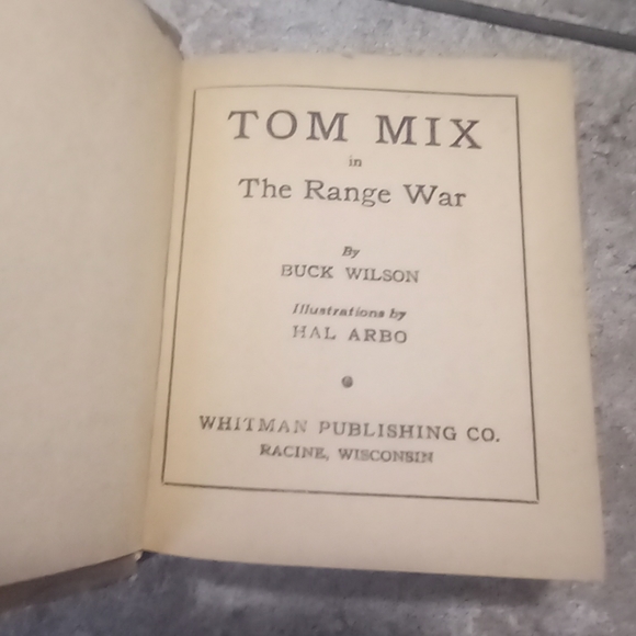1937 Tom Mix Book - Picture 13 of 14